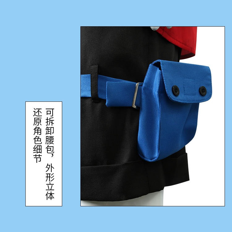 Anime Navigation Portgas D Ace Fullset with Hat One Piece Cosplay Costumes