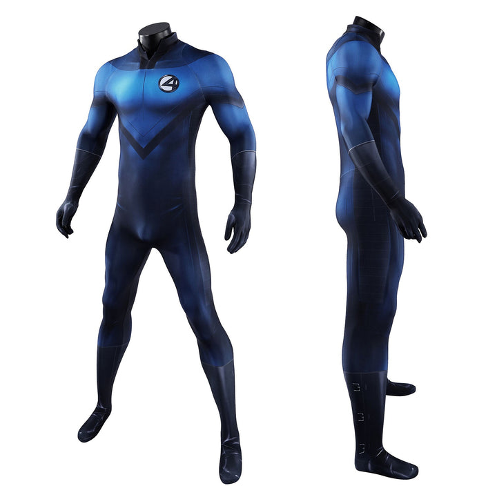 The Fantastic Four Human Torch Cosplay Costumes Halloween Jumpsuit for Themed Party OutfitThemed Carnival Party Outfit