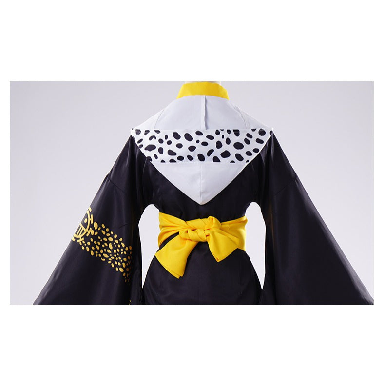 Navigation Trafalgar D. Water Law Cosplay Genderbend One Piece Kimono Women Halloween Dress