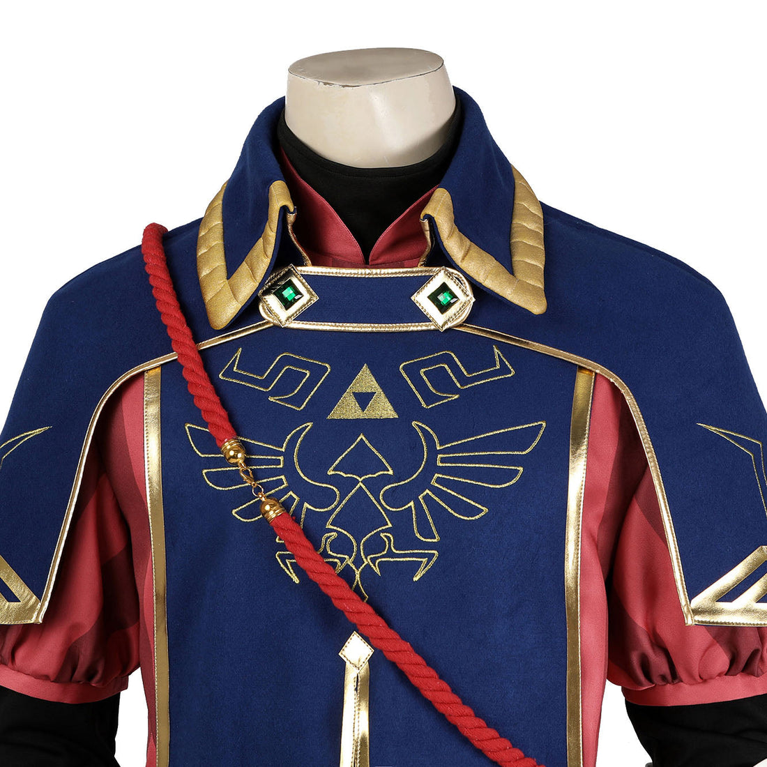 The Legend of Zelda Tears of the Kingdom Link Royal Guard Uniform CostumesThemed Carnival Party Outfit