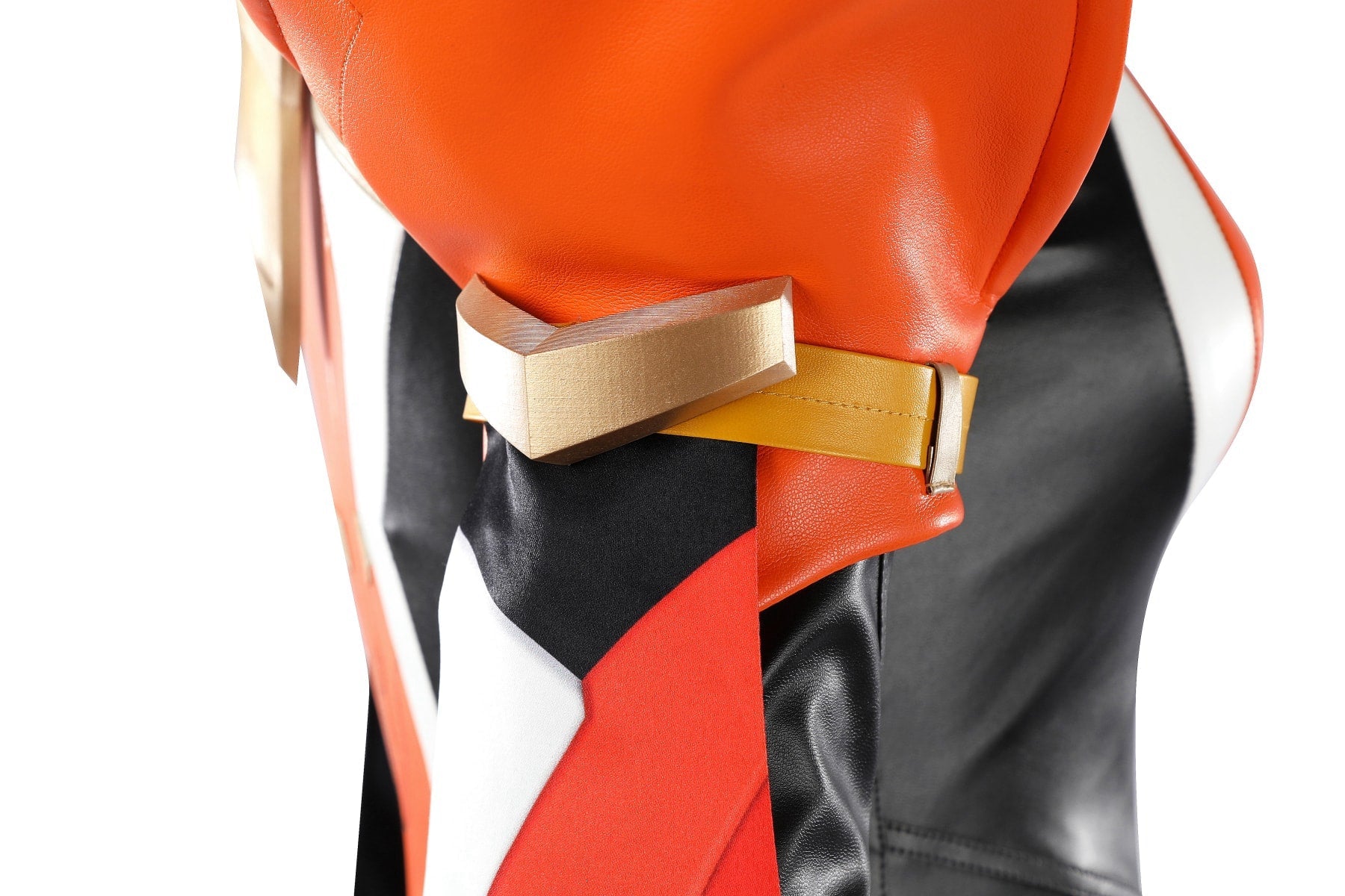 Overwatch Anran Orange Outfit Top Level Fullset Cosplay CostumesThemed Carnival Party Outfit
