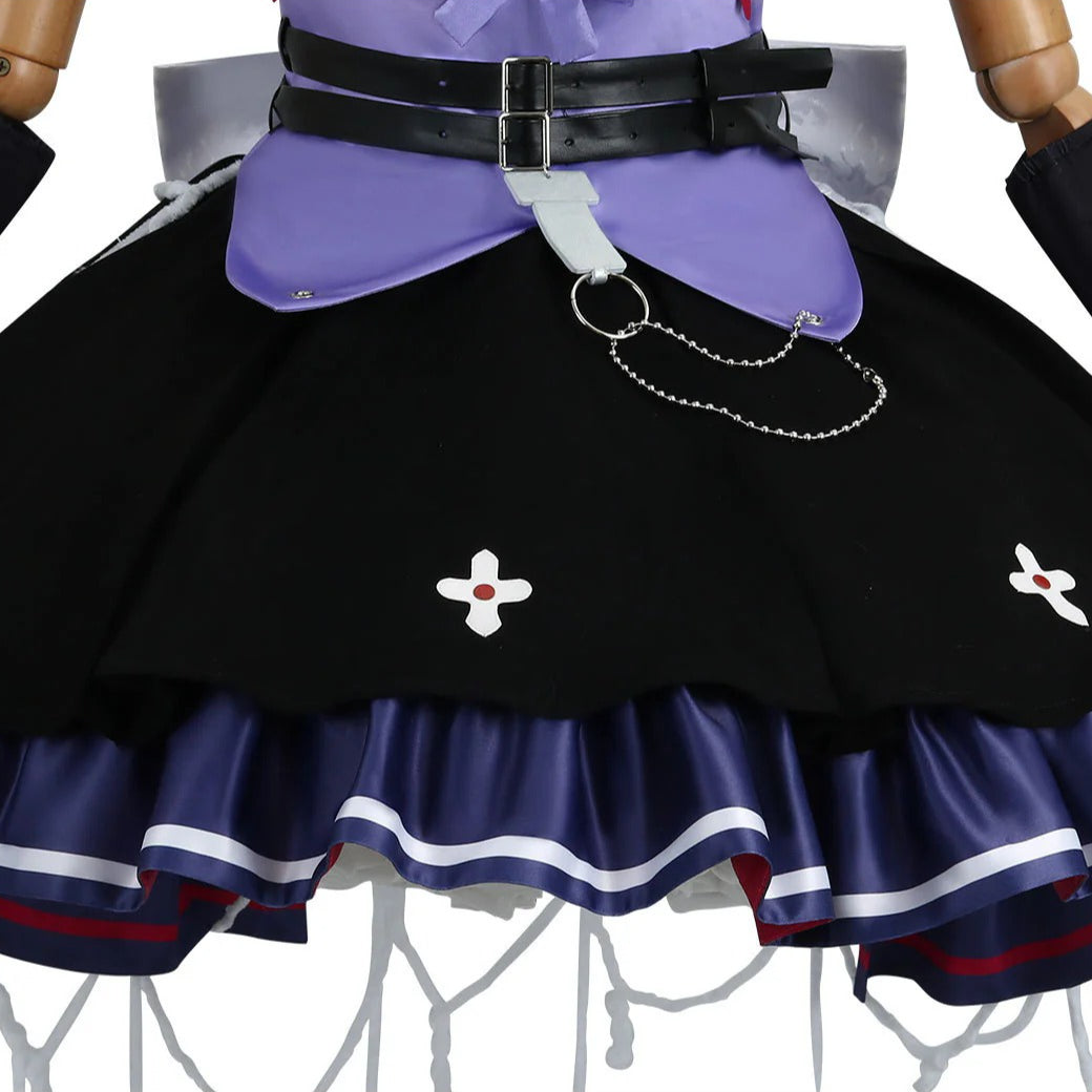 Identity V Gardener Emma Woods Halloween Purple Cosplay Costumes