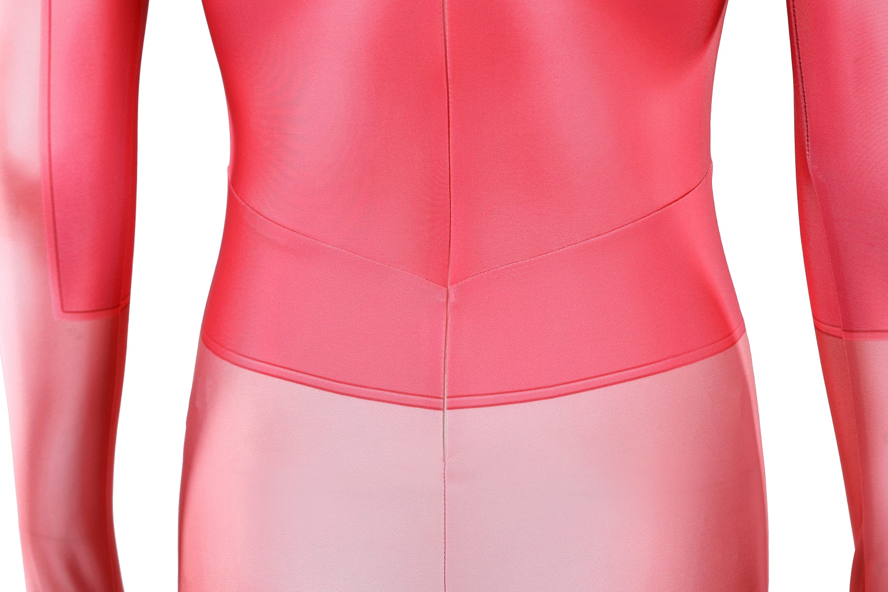 Invincible Atom Eve Female Pink Jumpsuit With Cloak Cosplay Costumes