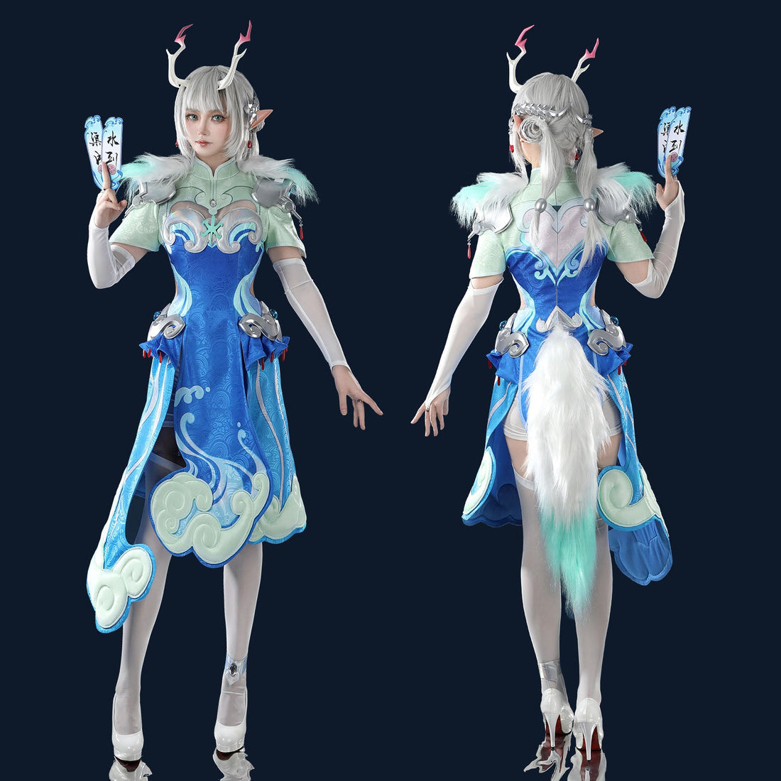 Overwatch 2 Kiriko Bai Ze Full Set Top Level Cosplay CostumesThemed Carnival Party Outfit