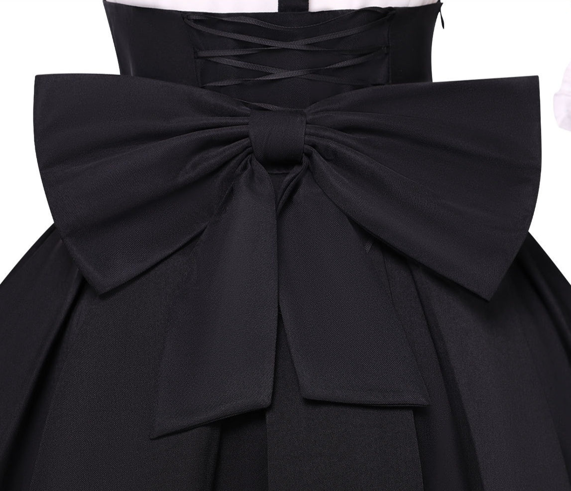 Project Songstress Live Streaming Show Cosplay Costumes HIgh School Gothic Girl Uniform Outfit