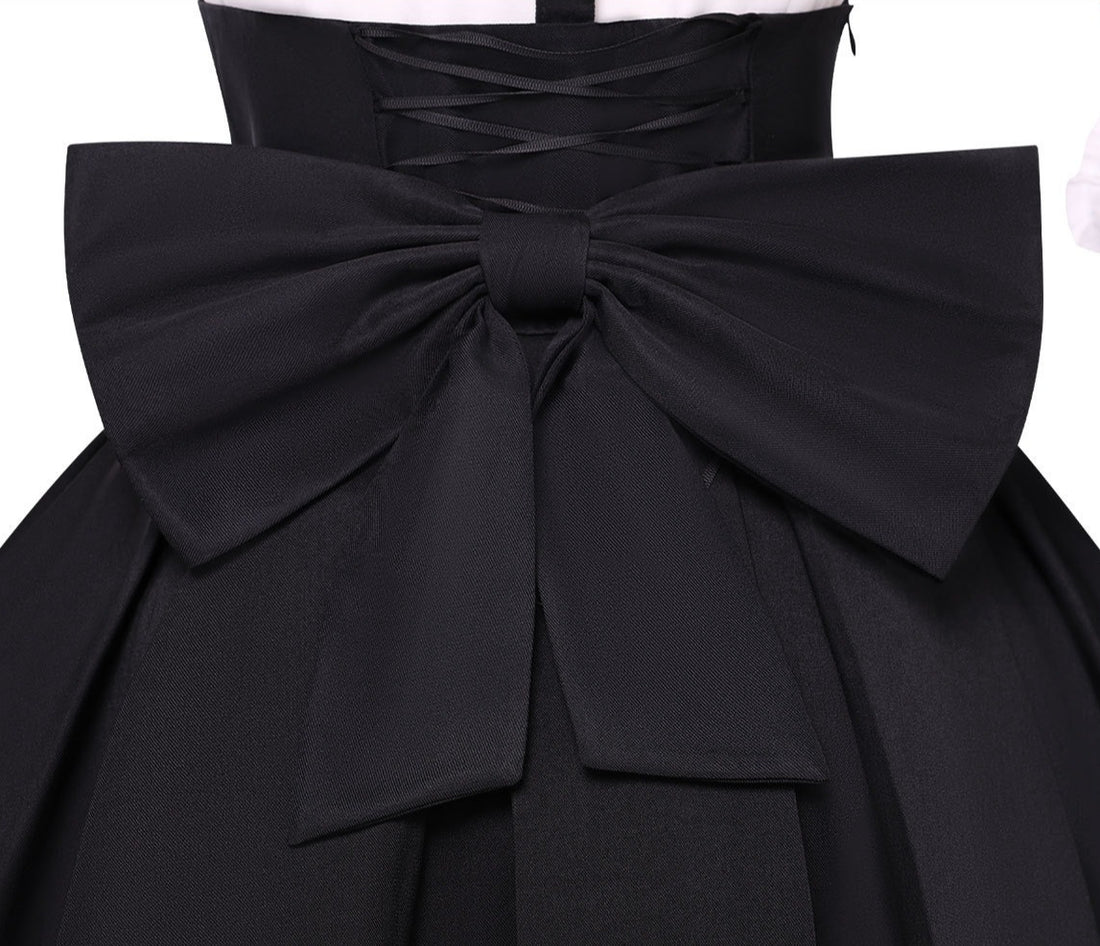 Project Songstress Live Streaming Show Cosplay Costumes HIgh School Gothic Girl Uniform Outfit
