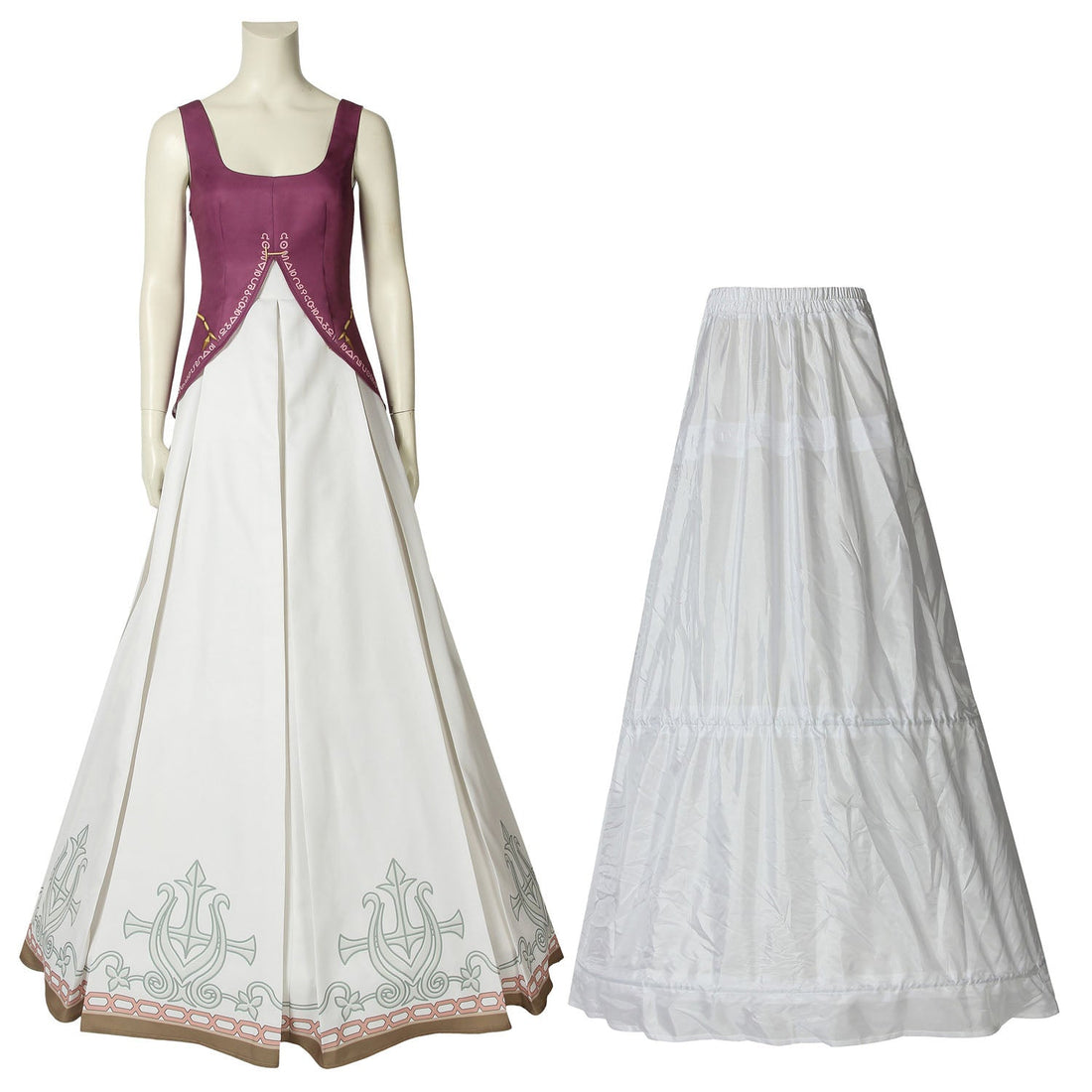 The Legend of Zelda Twilight Princess Princess Zelda Cosplay CostumesThemed Carnival Party Outfit