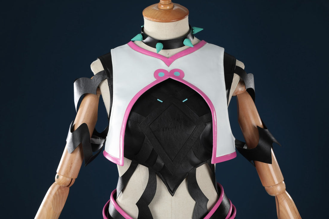 Overwatch 2 X Street Fighter 6 Juri Kiriko Cosplay CostumesThemed Carnival Party Outfit