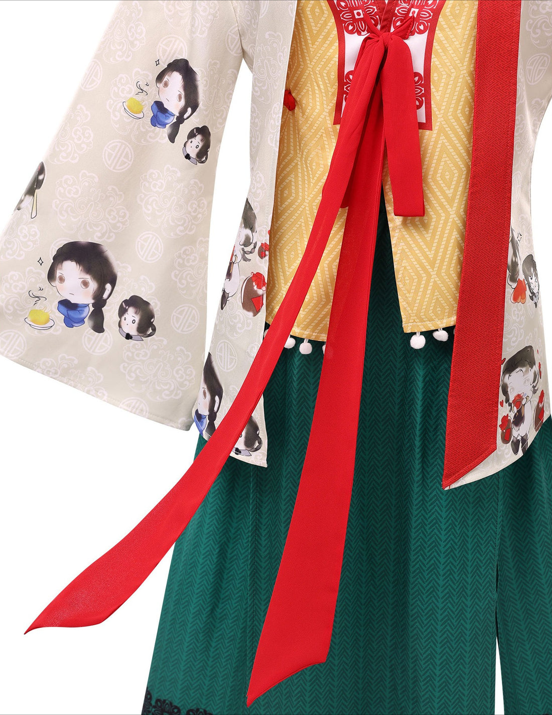 Game Where Winds Meet Wanderer's Garment Cosplay Costumes Women's Traditional Themed Outfit
