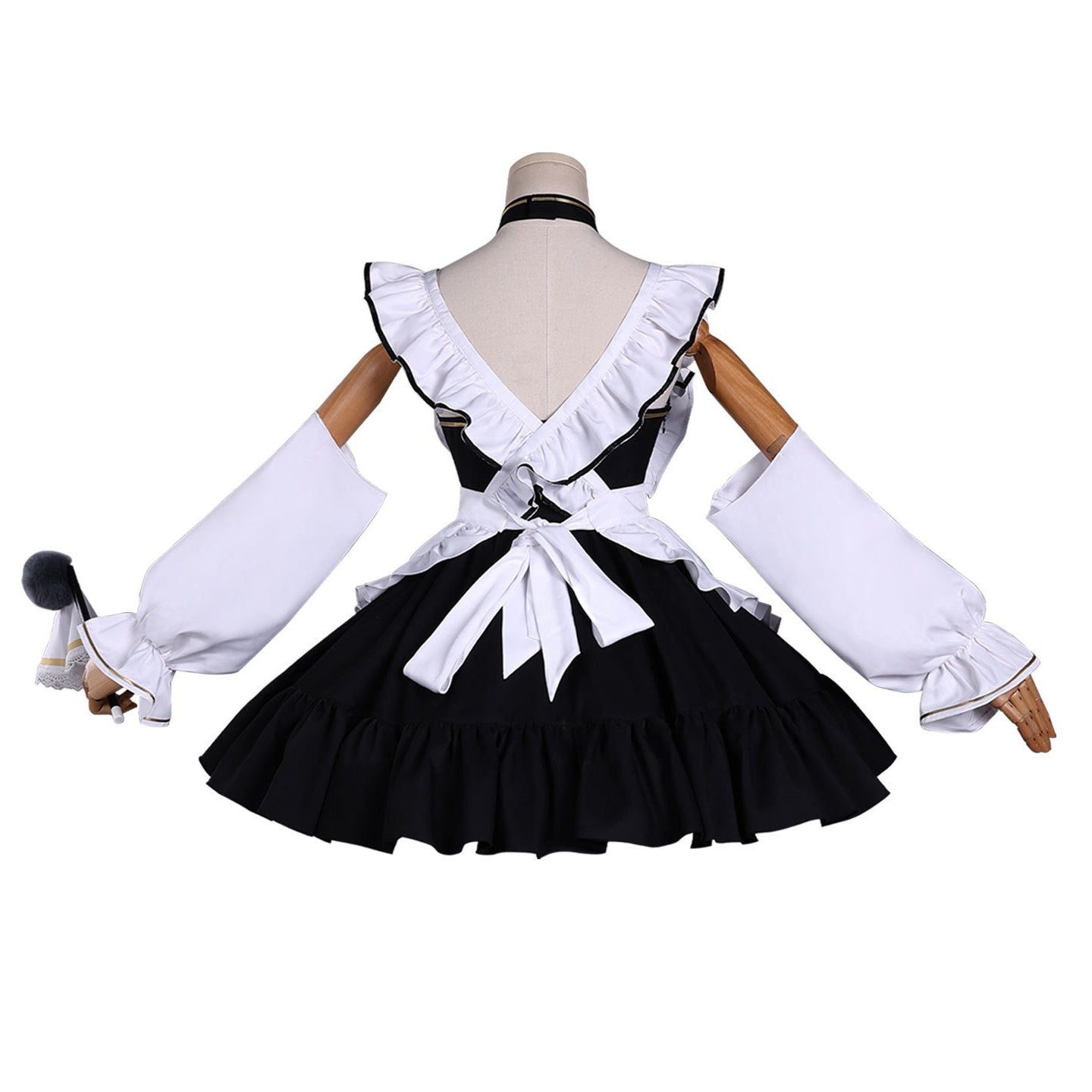 Game Azur Lane Chang Feng Maid Outfit Full Set Lolita Cosplay Costumes