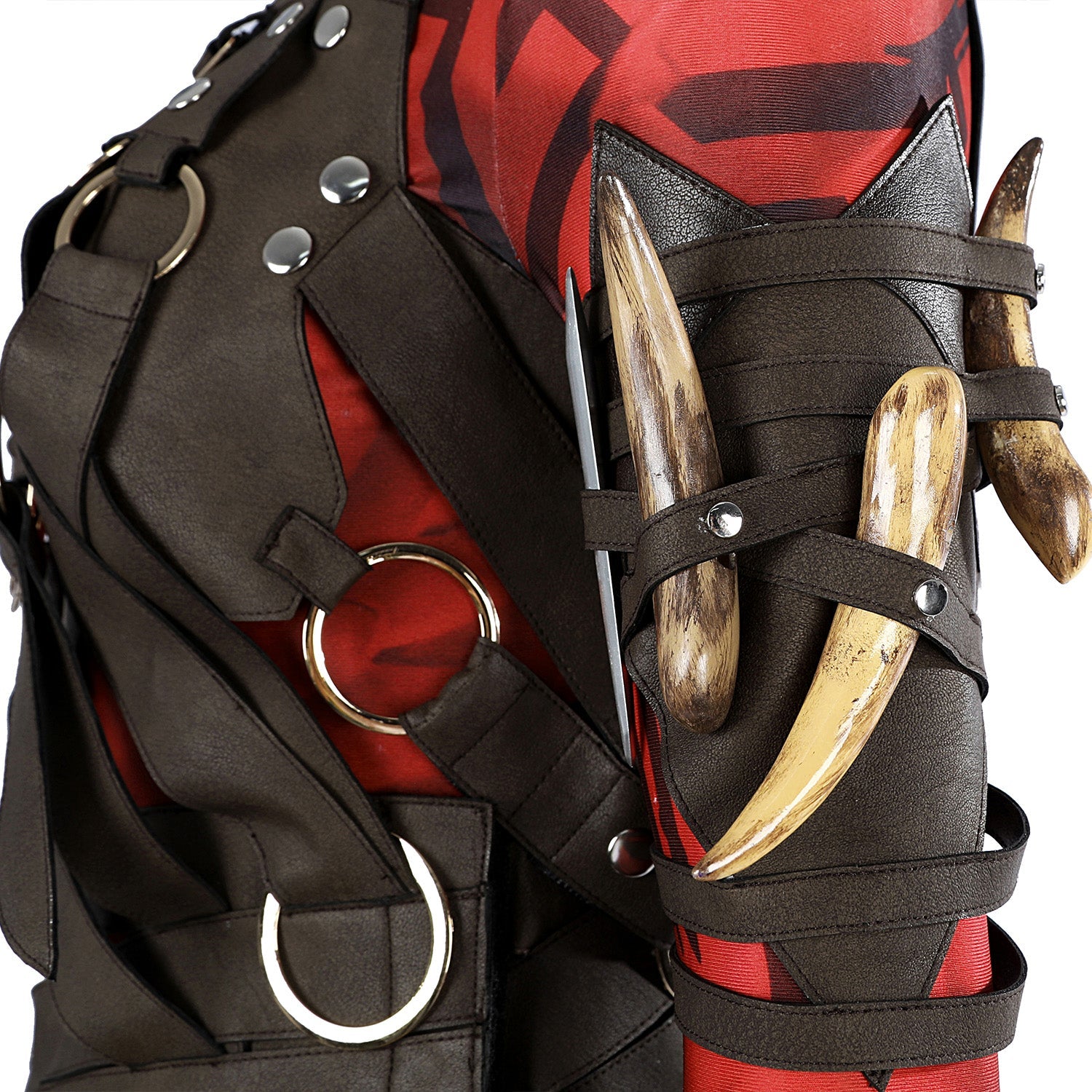 Baldur's Gate 3 Karlach Top Level Full Set Female Cosplay CostumesThemed Carnival Party Outfit
