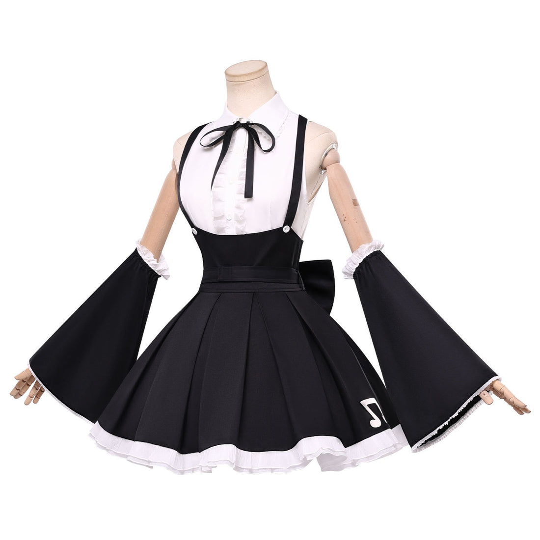 Project Songstress Live Streaming Show Cosplay Costumes HIgh School Gothic Girl Uniform Outfit