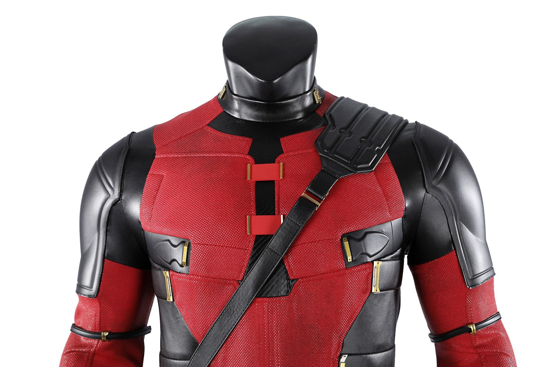 Deadpool 3 Deadpool Film-grade Pro Full Set Cosplay CostumesThemed Carnival Party Outfit
