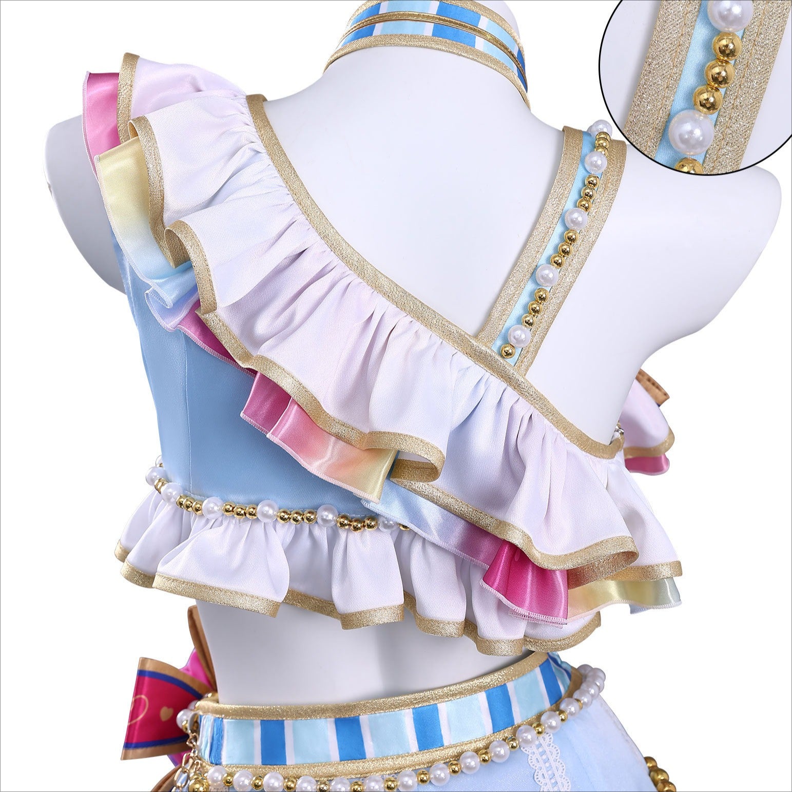 Star Activity Hoshimiya Ichigo Kiriya Aoi Cosplay Costume Cheerleading Team Lolita Dress