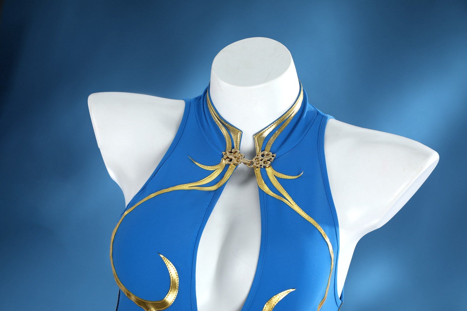 Game Street Fighter 6 Chun Li Woman Swimsuit Cosplay CostumesThemed Carnival Party Outfit