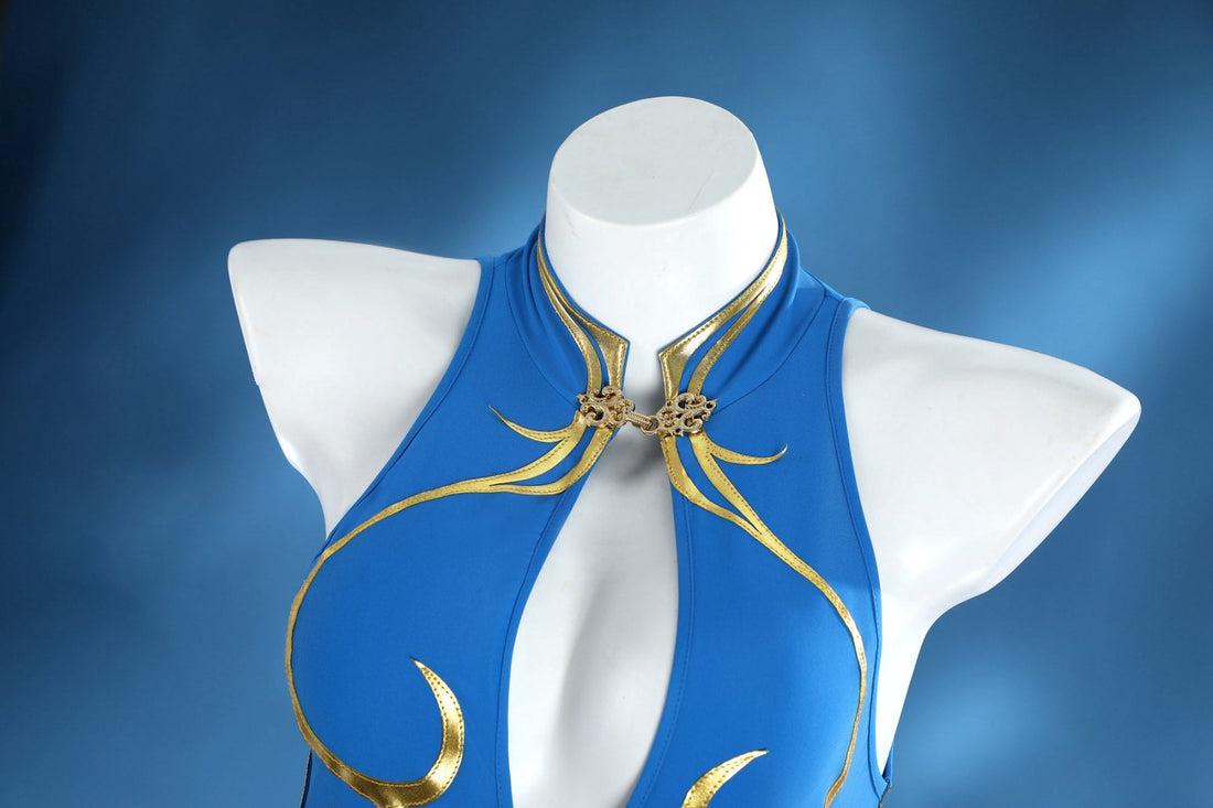 Game Street Fighter 6 Chun Li Woman Swimsuit Cosplay CostumesThemed Carnival Party Outfit