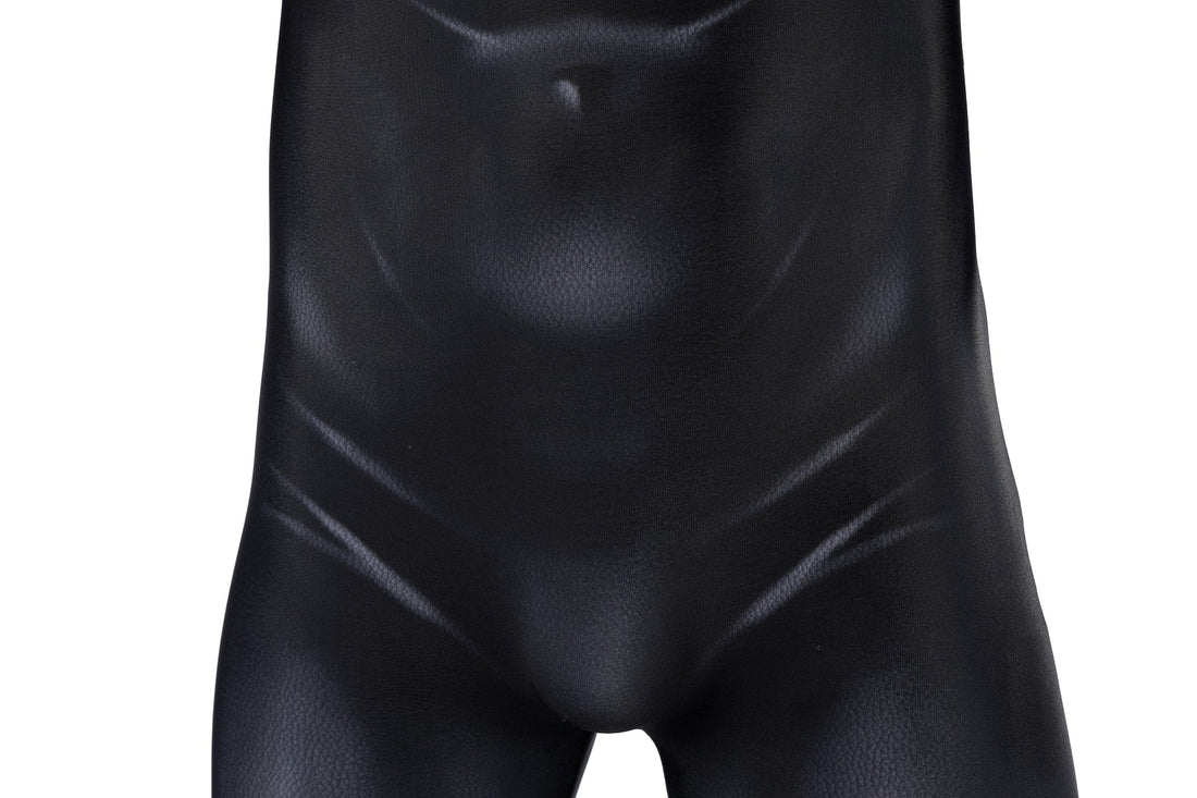 Nightwing Blue Battle Suit Jumpsuit Eye Mask Cosplay Costumes