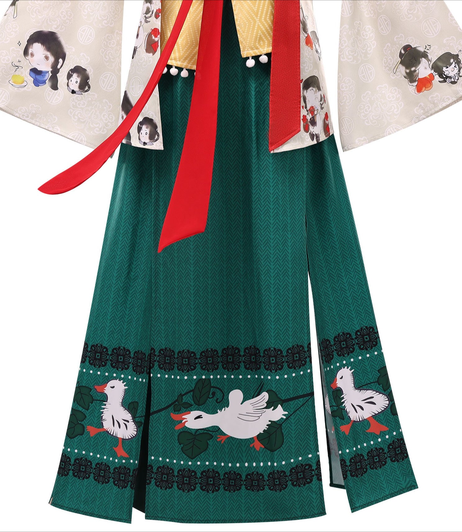 Game Where Winds Meet Wanderer's Garment Cosplay Costumes Women's Traditional Themed Outfit