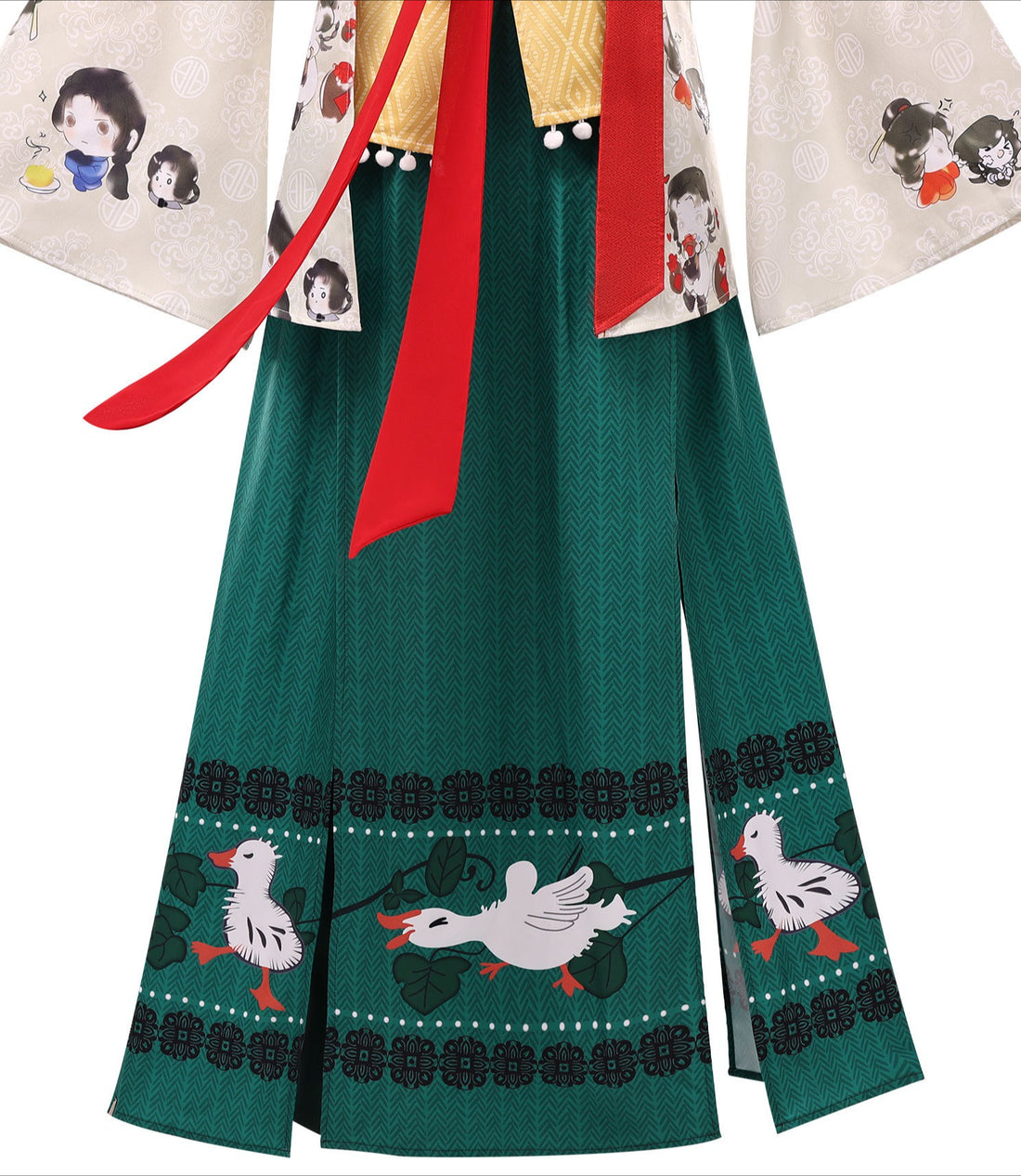 Game Where Winds Meet Wanderer's Garment Cosplay Costumes Women's Traditional Themed Outfit