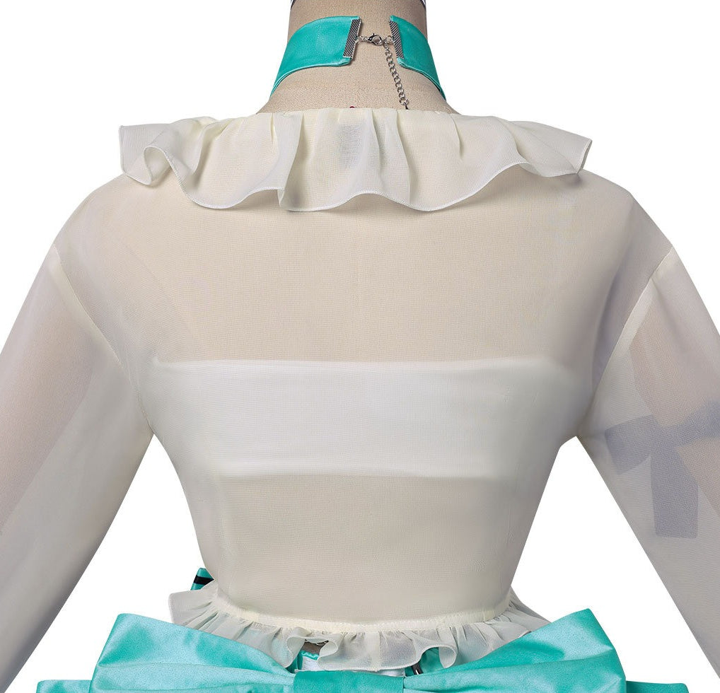 Game Arknights Haruka Mint Chocolate Skin Cosplay Costumes Streamer Show Themed Carnival Outfit