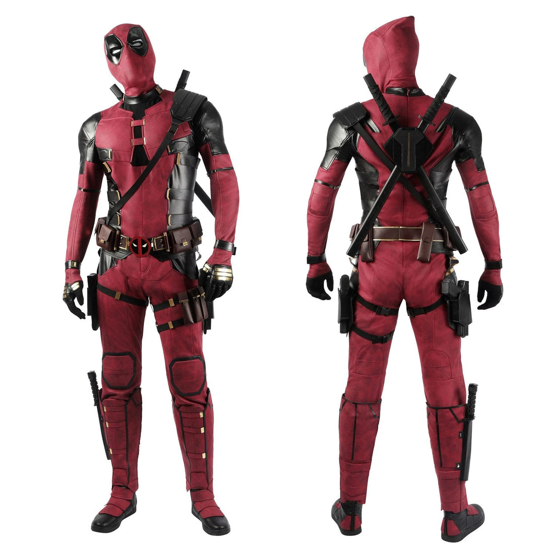 Deadpool 3 Deadpool & Friend Wade Wilson Male Top Cosplay CostumesThemed Carnival Party Outfit