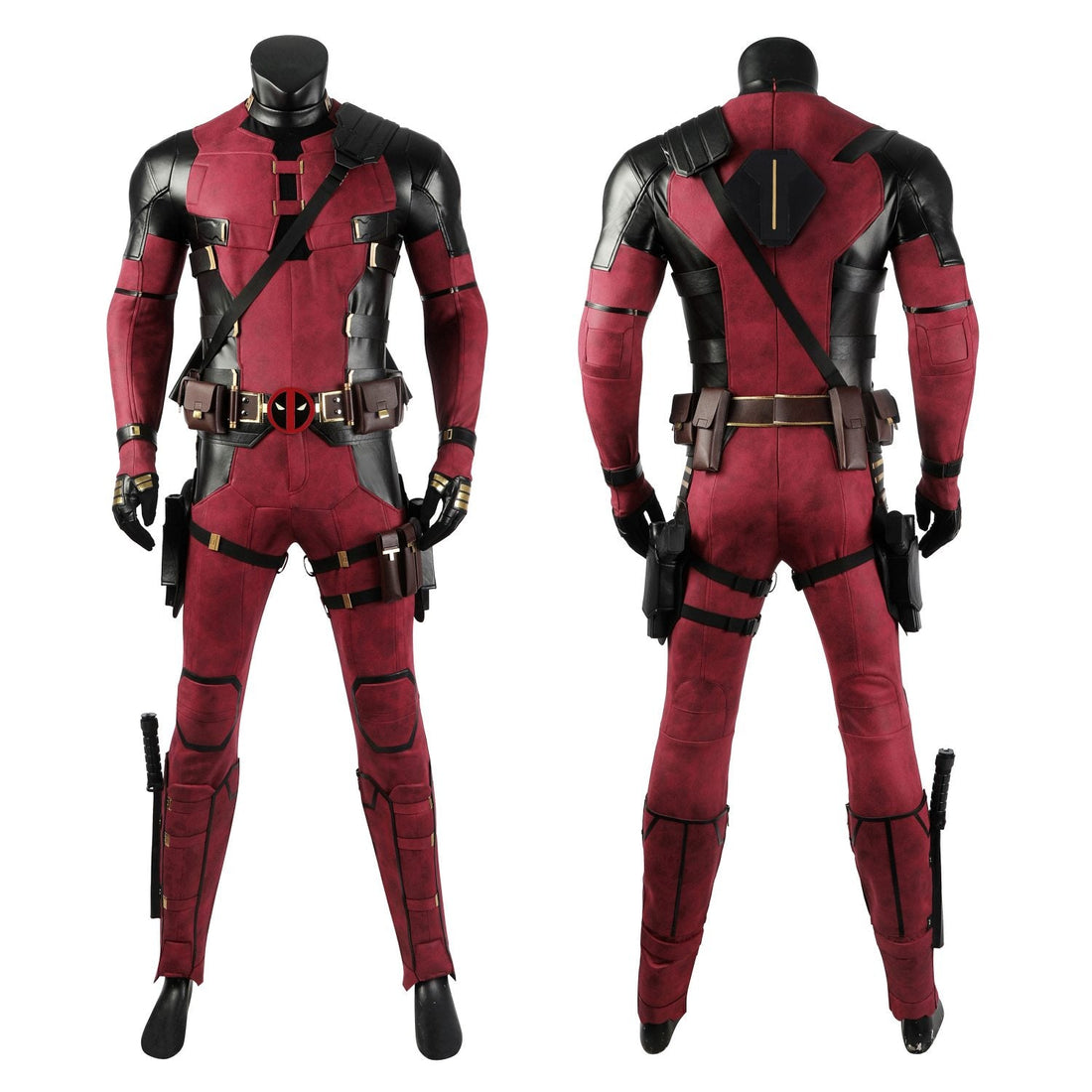 Deadpool 3 Deadpool & Friend Wade Wilson Male Top Cosplay CostumesThemed Carnival Party Outfit