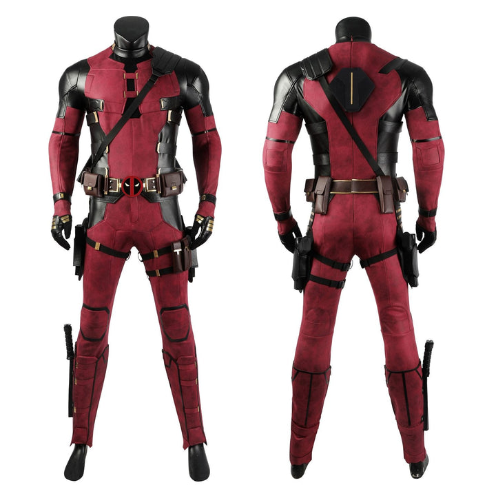 Deadpool 3 Deadpool & Friend Wade Wilson Male Top Cosplay CostumesThemed Carnival Party Outfit