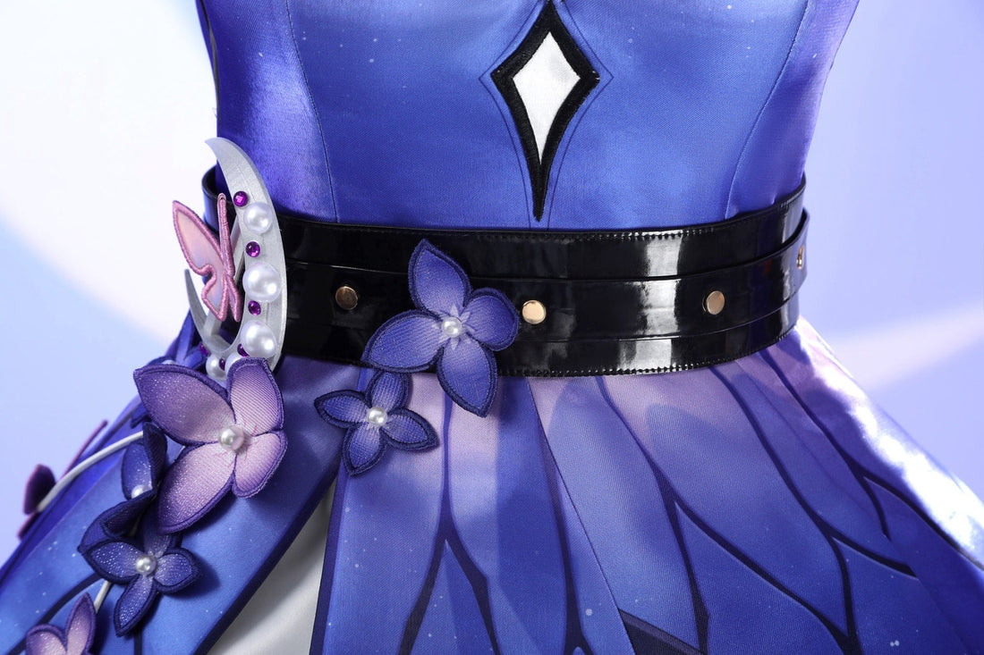 Honkai: Star Rail Castorice Skin Butterfly Suit Cosplay Costumes