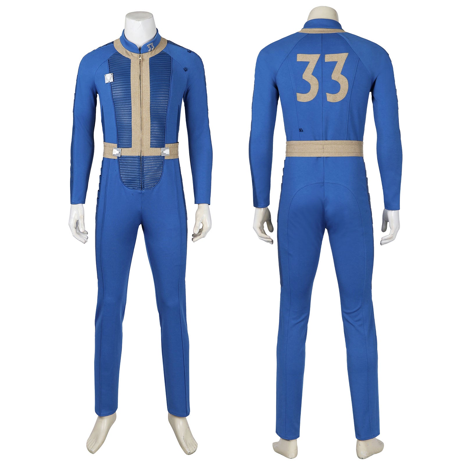 Movie Fallout Vault Season 1 Lucy #33 Male Full Set Cosplay CostumesThemed Carnival Party Outfit