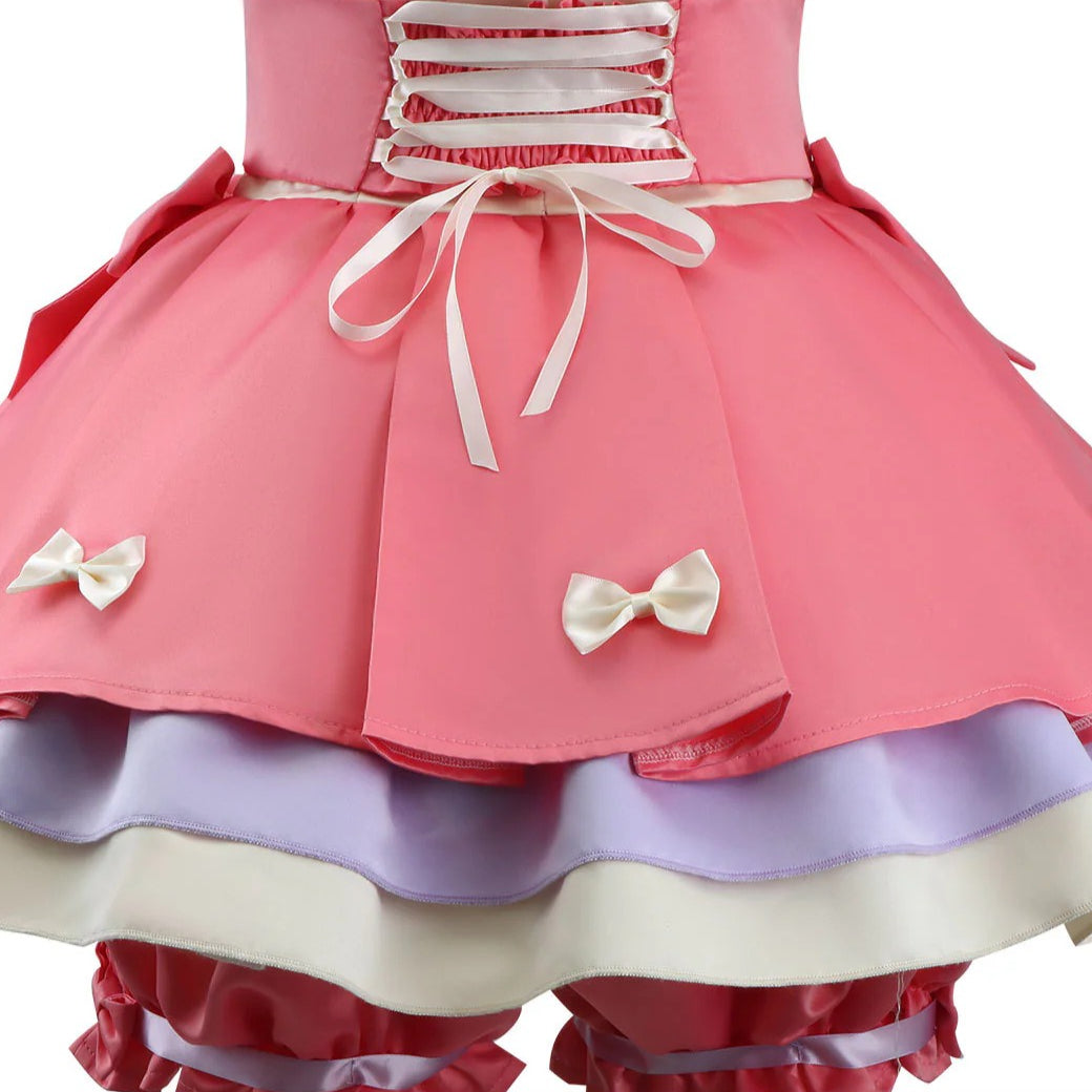 Identity V My Melody Lily Barrier Cheerleader Uniform Cosplay Costumes