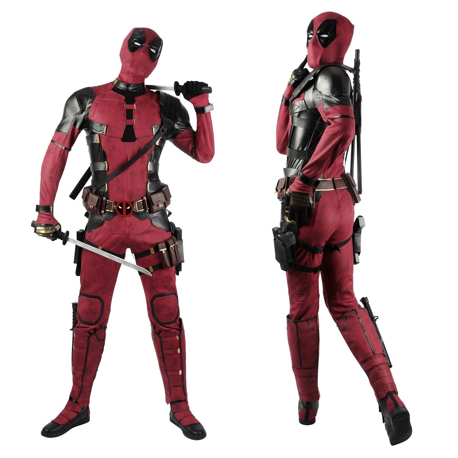 Deadpool 3 Deadpool & Friend Wade Wilson Male Top Cosplay CostumesThemed Carnival Party Outfit