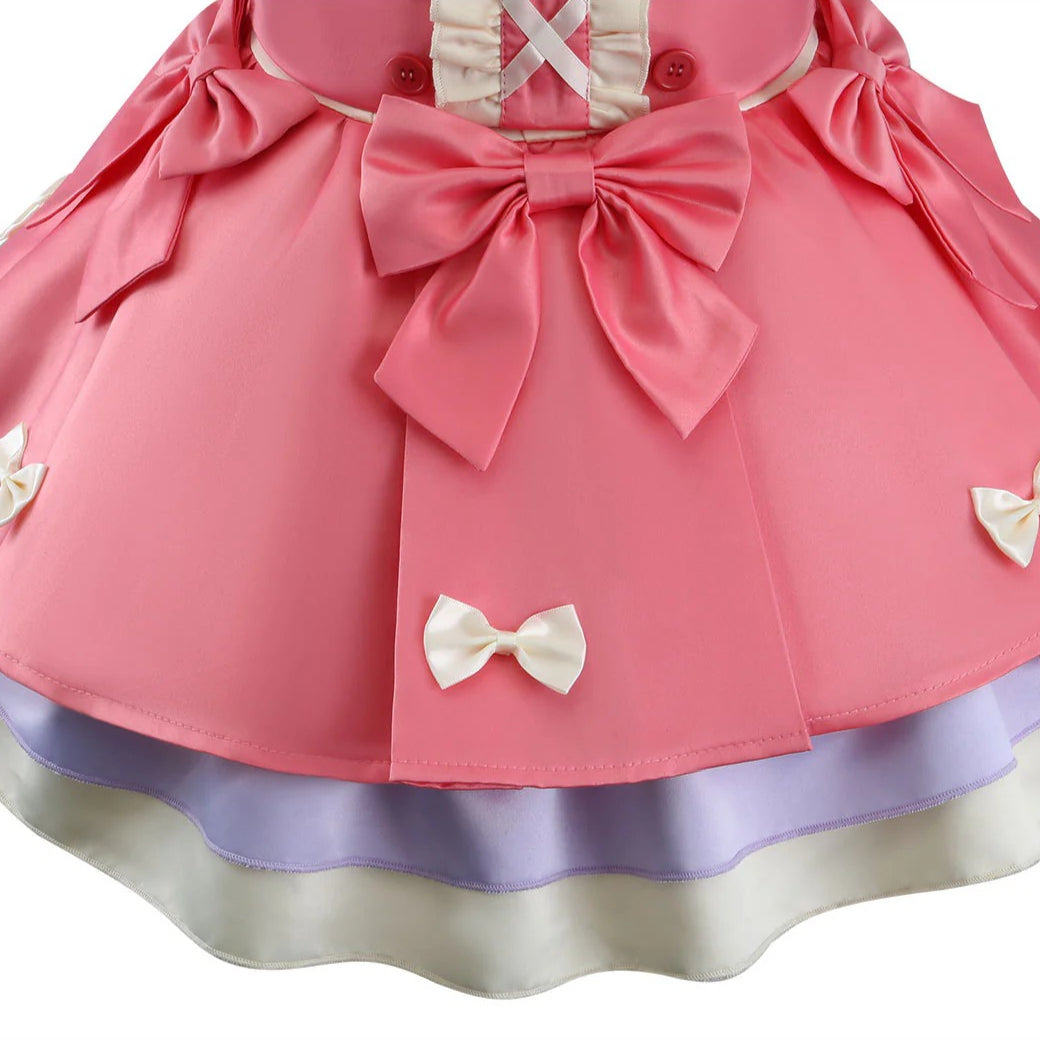 Identity V My Melody Lily Barrier Cheerleader Uniform Cosplay Costumes