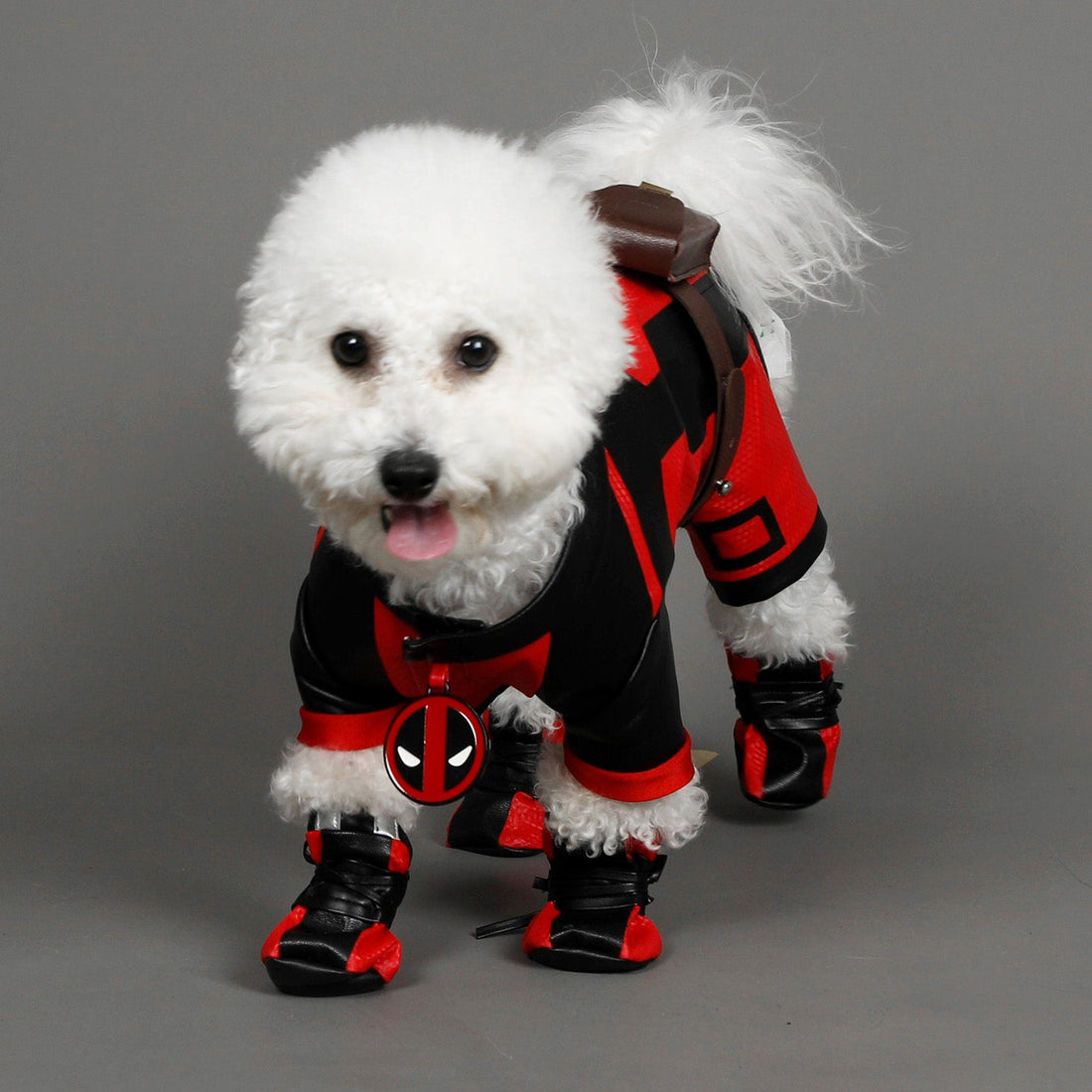 Deadpool 3 Deadpool & Friend Pet Clothing Full Set Dog CostumesThemed Carnival Party Outfit