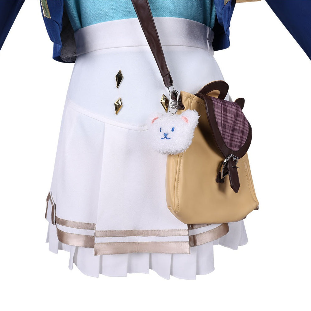 Honor of Kings Da Qiao Die A Floral Dream Skin School Uniform Cosplay Costume