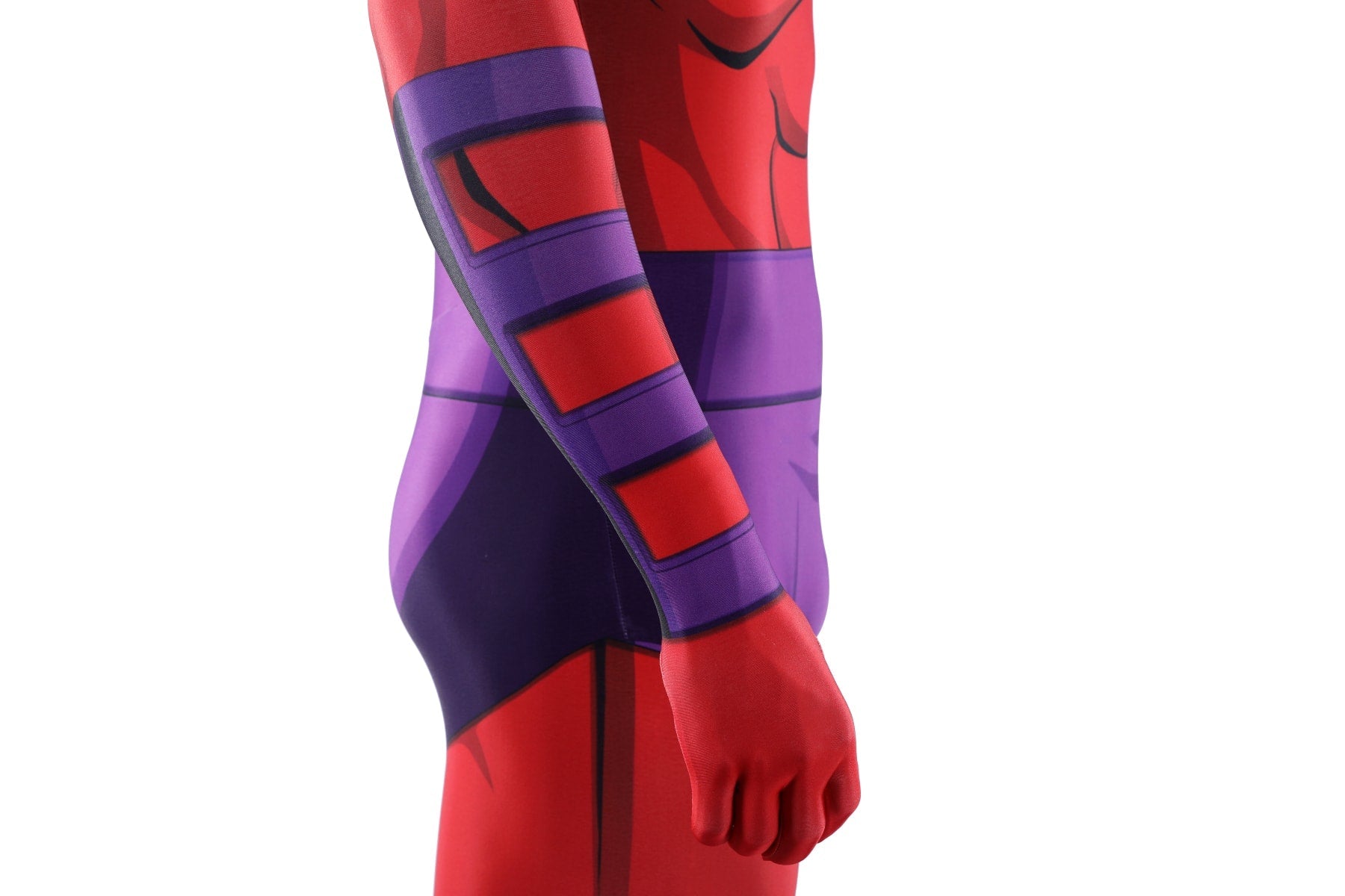 X-Men '97 Magneto Jumpsuit with Cloak Helmet Cosplay CostumesThemed Carnival Party Outfit