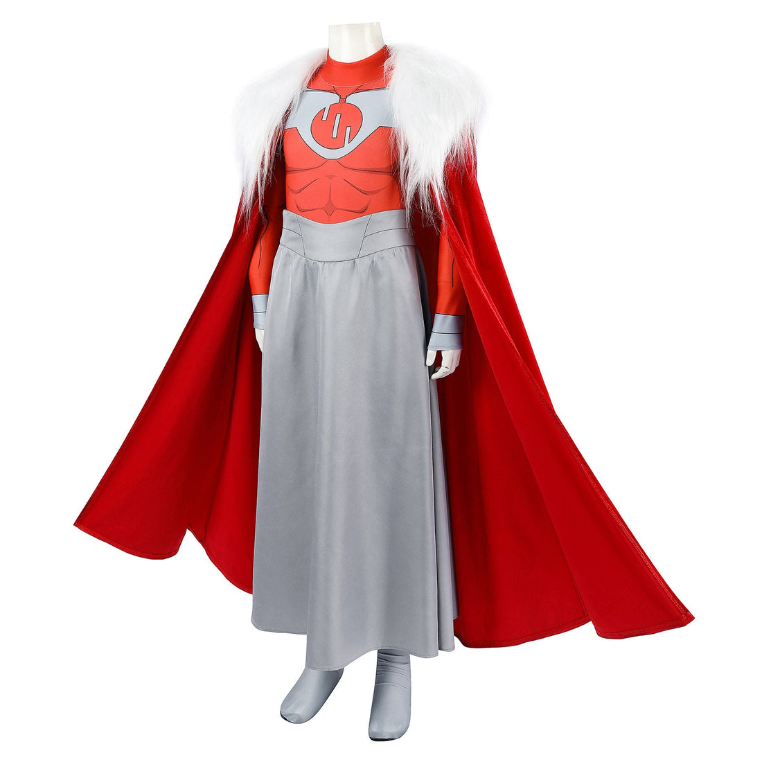 Invincible Thragg Kids Jumpsuit with Cloak Halloween Cosplay Costumes