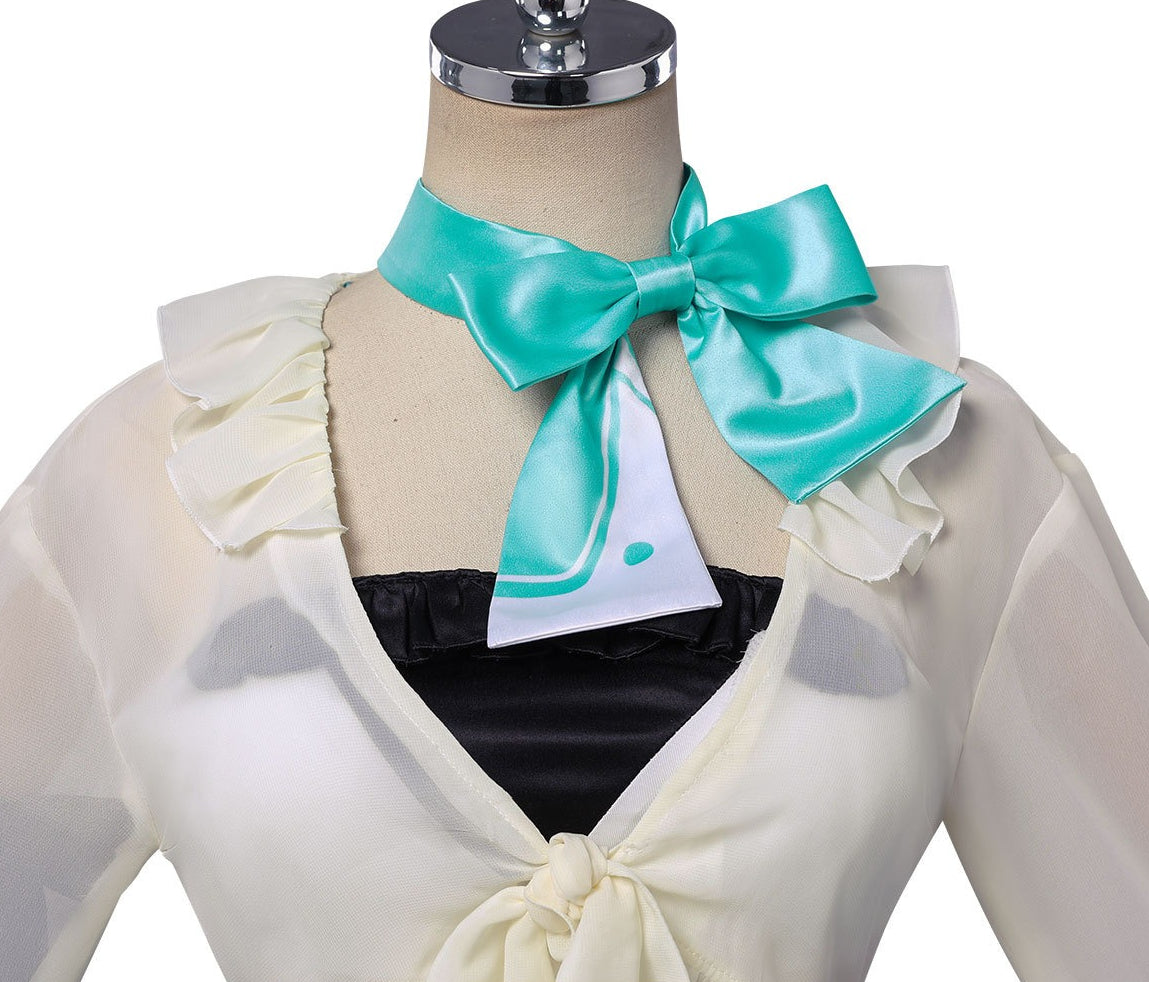 Game Arknights Haruka Mint Chocolate Skin Cosplay Costumes Streamer Show Themed Carnival Outfit
