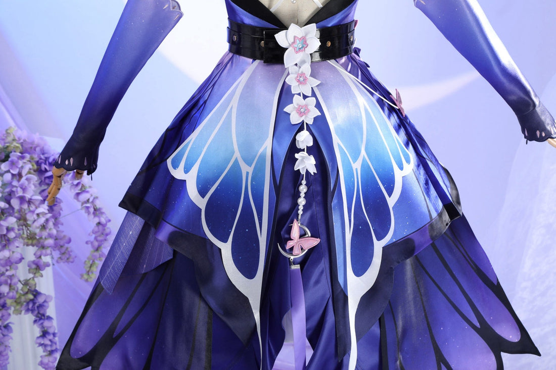 Honkai: Star Rail Castorice Skin Butterfly Suit Cosplay Costumes