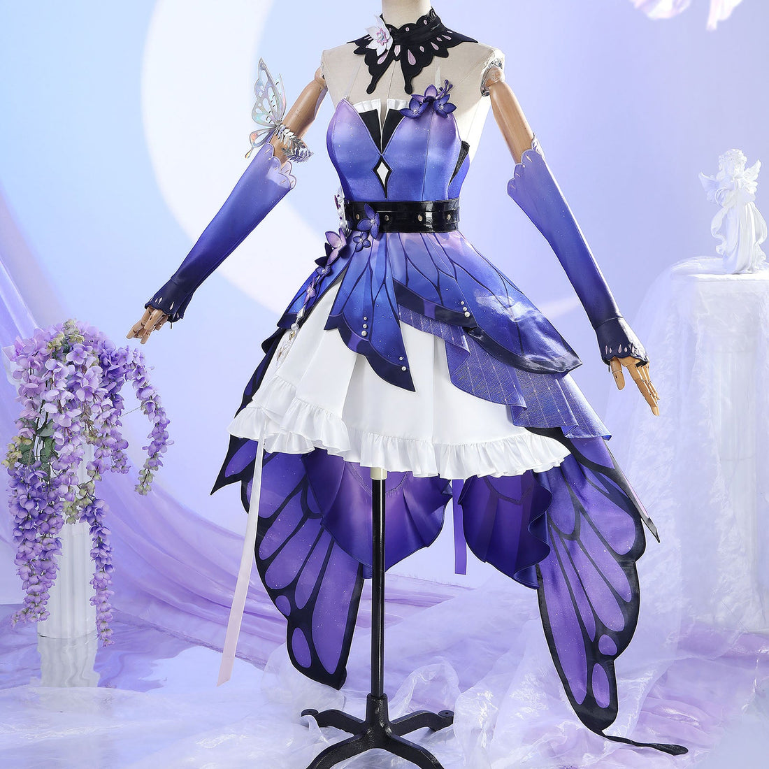 Honkai: Star Rail Castorice Skin Butterfly Suit Cosplay Costumes