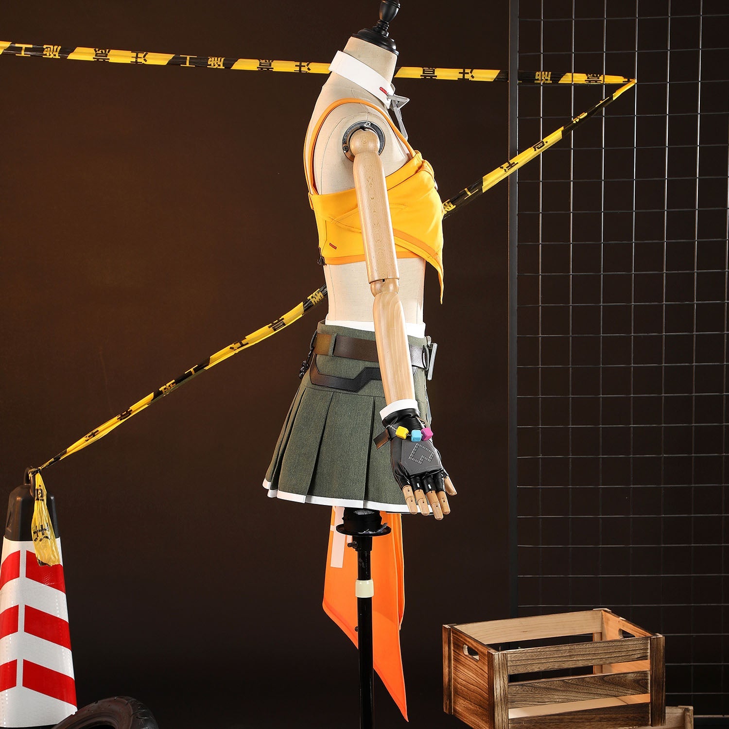 Overwatch 2 X LE SSERAFIM FEARLESS Mercy Cosplay CostumesThemed Carnival Party Outfit