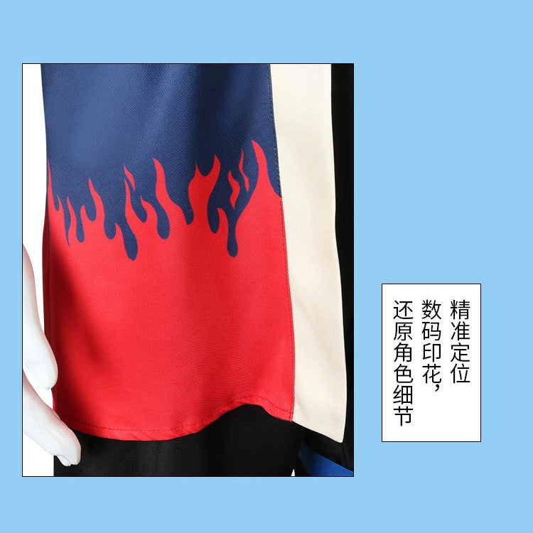 Anime Navigation Portgas D Ace Fullset with Hat One Piece Cosplay Costumes