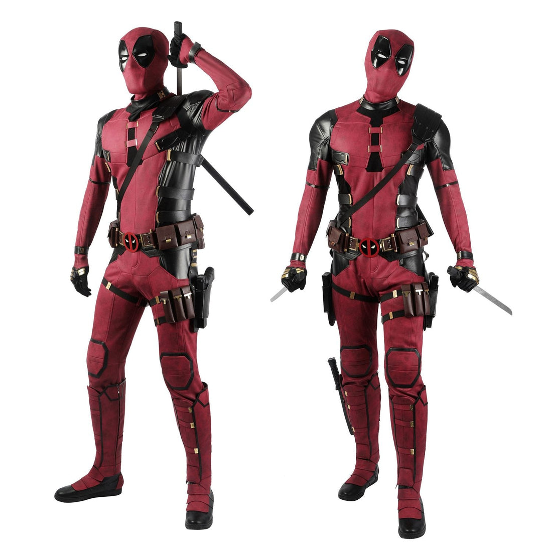 Deadpool 3 Deadpool & Friend Wade Wilson Male Top Cosplay CostumesThemed Carnival Party Outfit