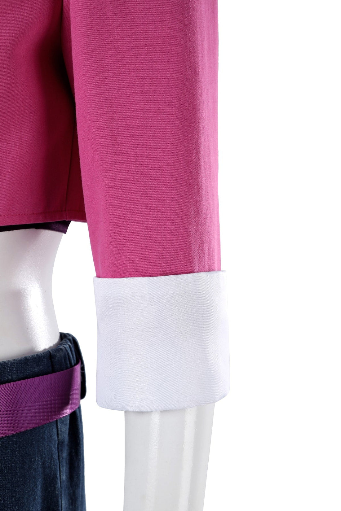 Dispatch Invisigal Pink Jacket and Jeans Outfit Cosplay Costumes