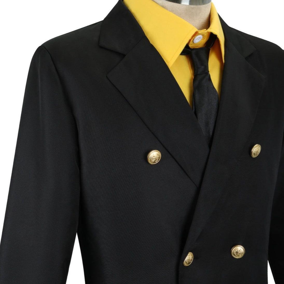 Navigation Sanji Cosplay Costume Blue Yellow Uniform One Piece Halloween Outfit for Men